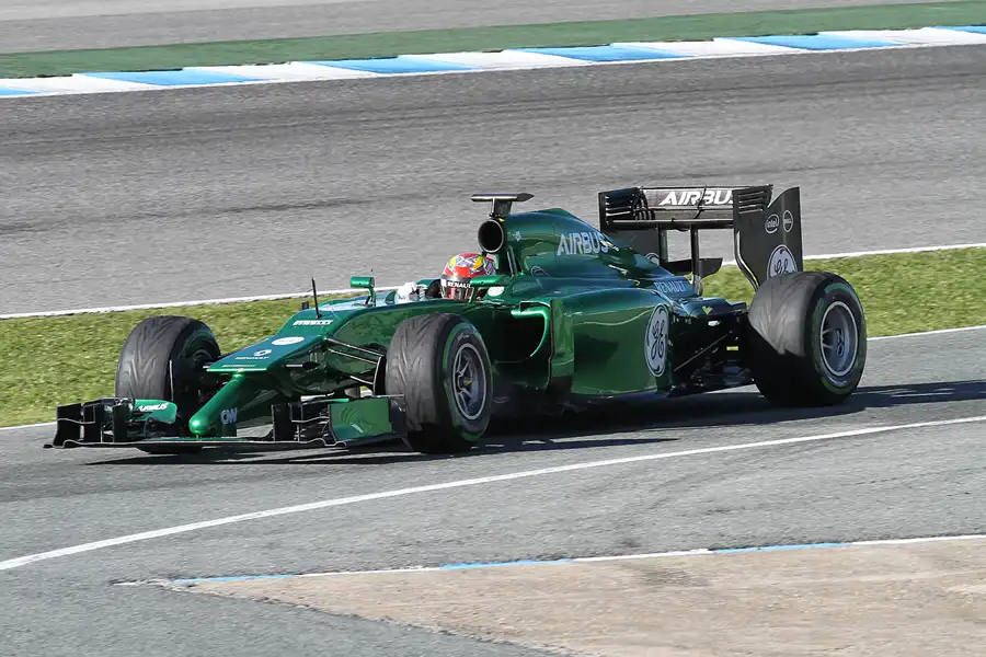 007 | 2014 | Jerez De La Frontera | Caterham-Renault CT05 | Robin Frijns | © carsten riede fotografie