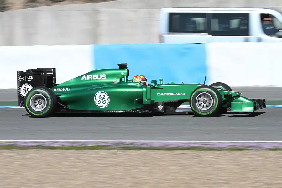 009 | 2014 | Jerez De La Frontera | Caterham-Renault CT05 | Robin Frijns | © carsten riede fotografie