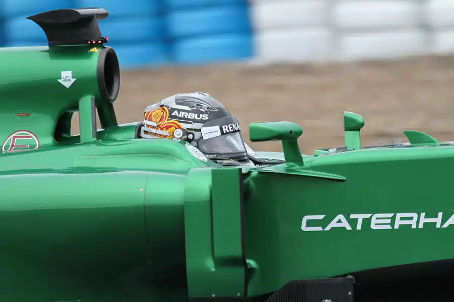 011 | 2014 | Jerez De La Frontera | Caterham-Renault CT05 | Kamui Kobayashi | © carsten riede fotografie