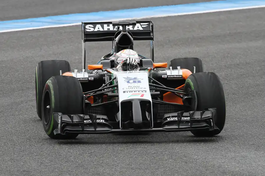 042 | 2014 | Jerez De La Frontera | Force India-Mercedes Benz VJM07 | Daniel Juncadella | © carsten riede fotografie