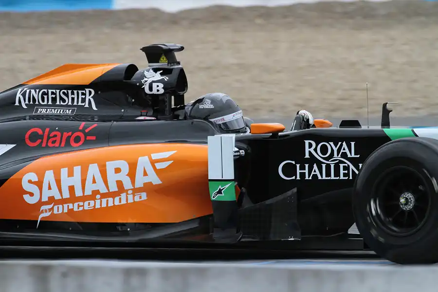 048 | 2014 | Jerez De La Frontera | Force India-Mercedes Benz VJM07 | Sergio Perez | © carsten riede fotografie