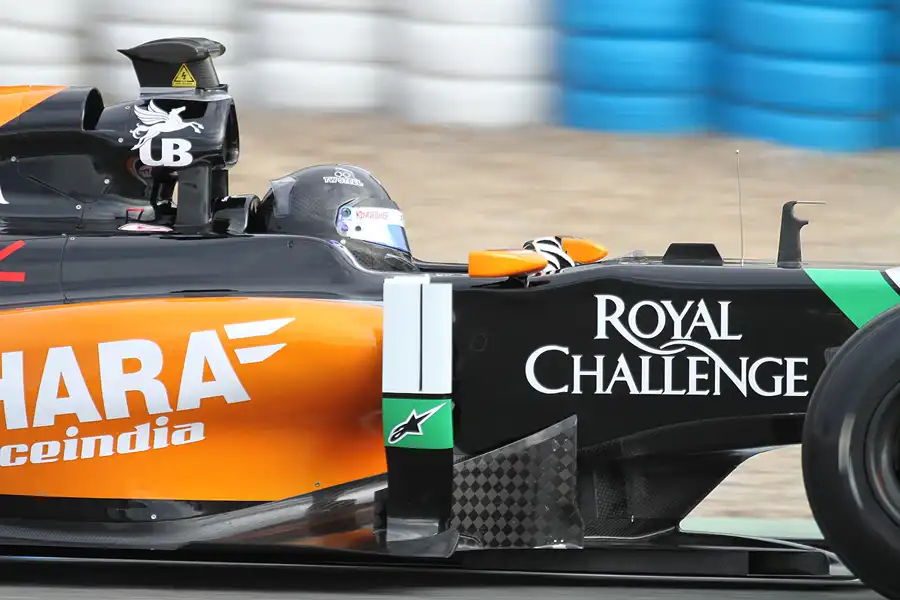 049 | 2014 | Jerez De La Frontera | Force India-Mercedes Benz VJM07 | Sergio Perez | © carsten riede fotografie
