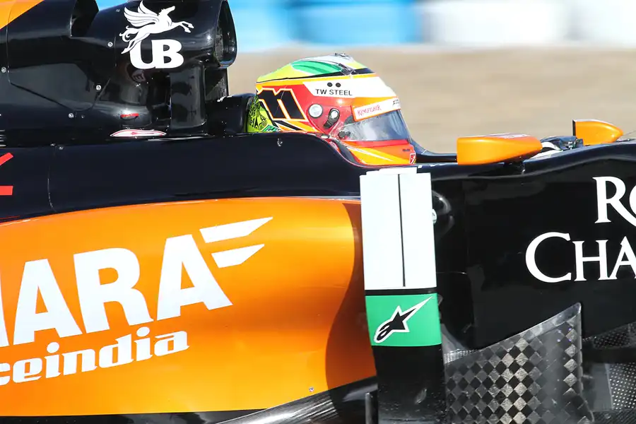 052 | 2014 | Jerez De La Frontera | Force India-Mercedes Benz VJM07 | Sergio Perez | © carsten riede fotografie