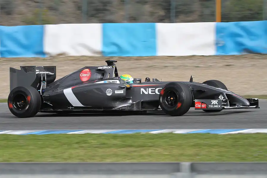 120 | 2014 | Jerez De La Frontera | Sauber-Ferrari C33 | Esteban Gutierrez | © carsten riede fotografie