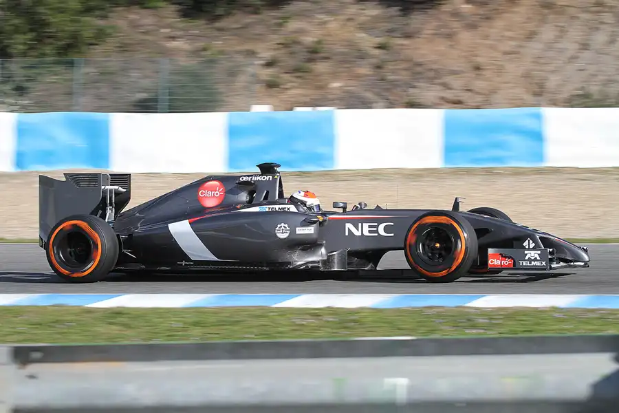 130 | 2014 | Jerez De La Frontera | Sauber-Ferrari C33 | Adrian Sutil | © carsten riede fotografie