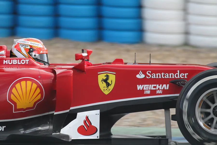033 | 2014 | Jerez De La Frontera | Ferrari F14T | Kimi Raikkonen | © carsten riede fotografie