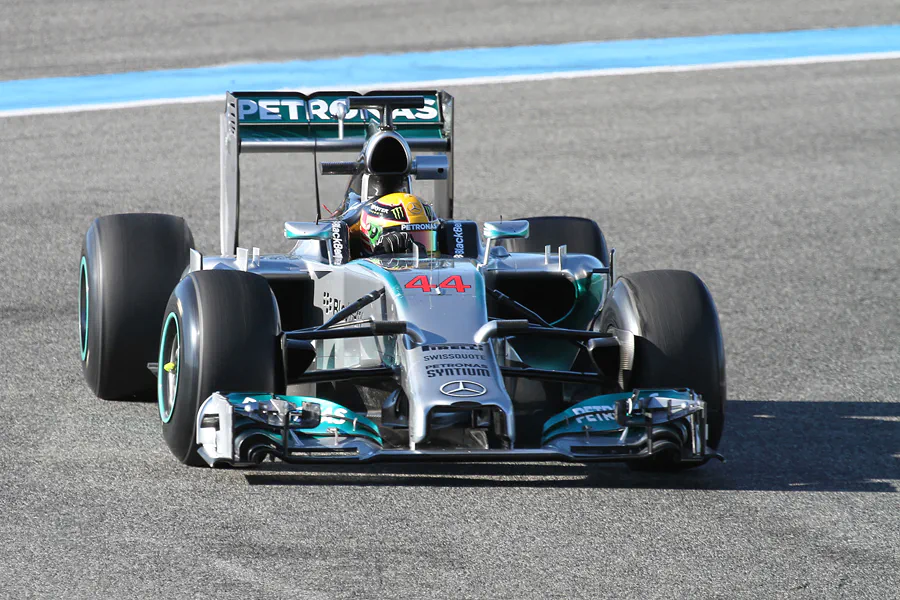 097 | 2014 | Jerez De La Frontera | Mercedes Benz W05 | Lewis Hamilton | © carsten riede fotografie