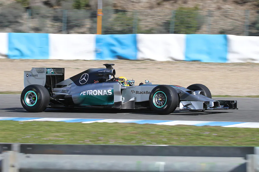 098 | 2014 | Jerez De La Frontera | Mercedes Benz W05 | Lewis Hamilton | © carsten riede fotografie