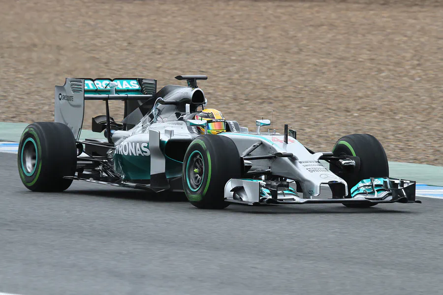 099 | 2014 | Jerez De La Frontera | Mercedes Benz W05 | Lewis Hamilton | © carsten riede fotografie