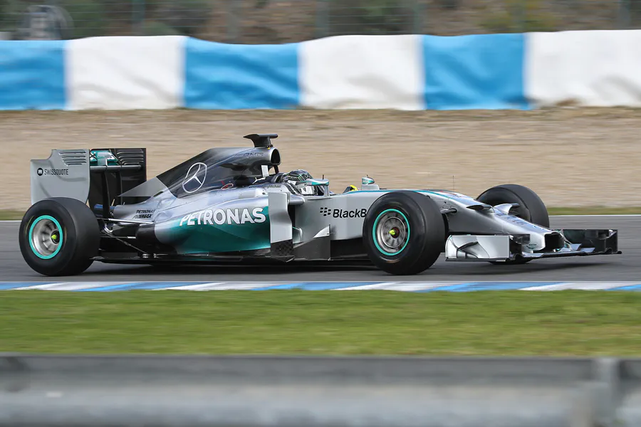 105 | 2014 | Jerez De La Frontera | Mercedes Benz W05 | Nico Rosberg | © carsten riede fotografie