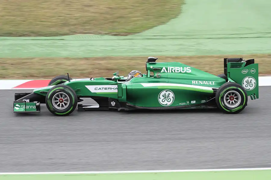 010 | 2014 | Barcelona | Caterham-Renault CT05 | Kamui Kobayashi | © carsten riede fotografie