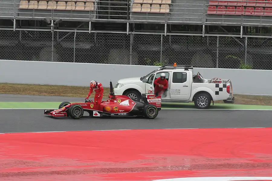 018 | 2014 | Barcelona | Ferrari F14T | Kimi Raikkonen | © carsten riede fotografie