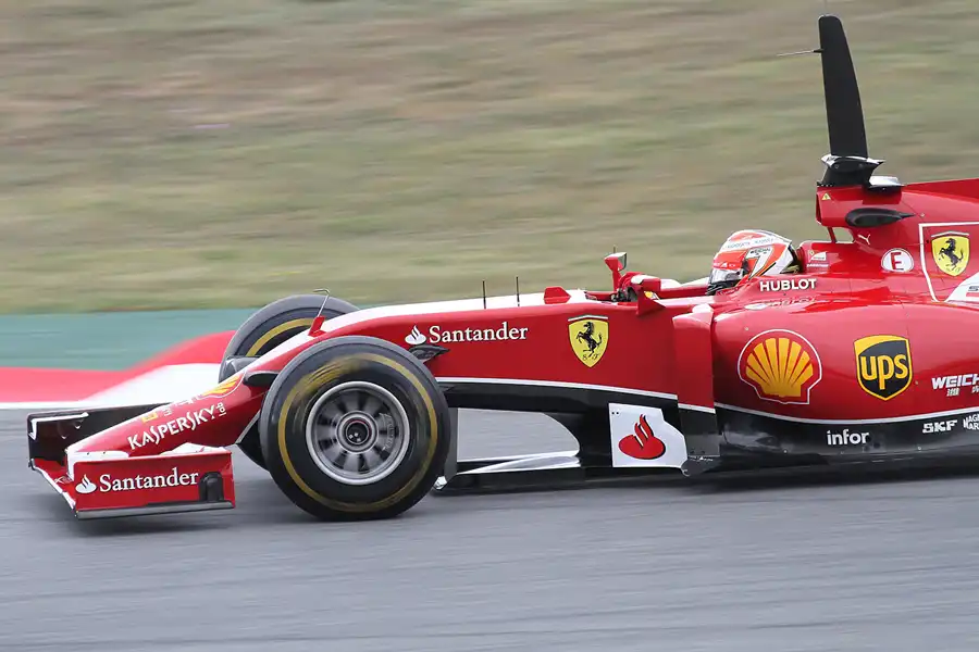 026 | 2014 | Barcelona | Ferrari F14T | Kimi Raikkonen | © carsten riede fotografie