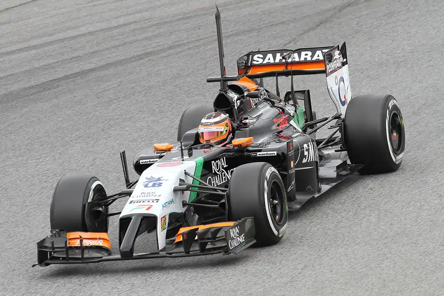 045 | 2014 | Barcelona | Force India-Mercedes Benz VJM07 | Nico Hülkenberg | © carsten riede fotografie