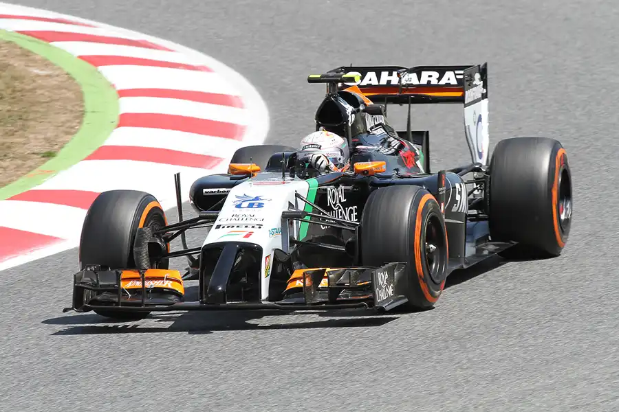 049 | 2014 | Barcelona | Force India-Mercedes Benz VJM07 | Daniel Juncadella | © carsten riede fotografie
