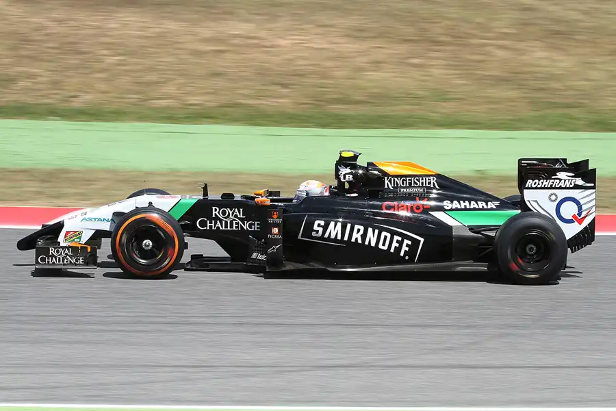051 | 2014 | Barcelona | Force India-Mercedes Benz VJM07 | Daniel Juncadella | © carsten riede fotografie
