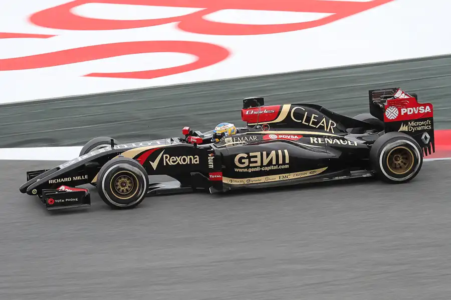 075 | 2014 | Barcelona | Lotus-Renault E22 | Charles Pic | © carsten riede fotografie