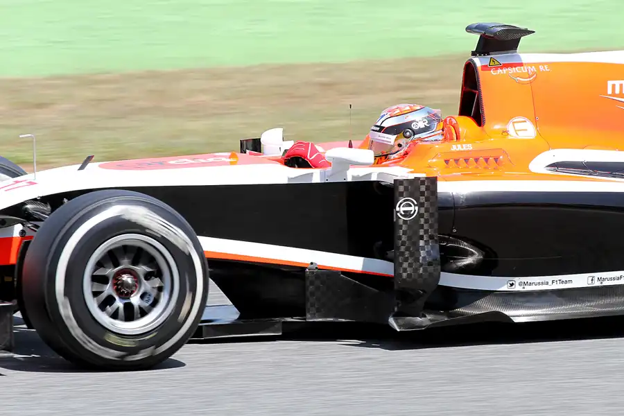082 | 2014 | Barcelona | Marussia-Ferrari MR03 | Jules Bianchi | © carsten riede fotografie
