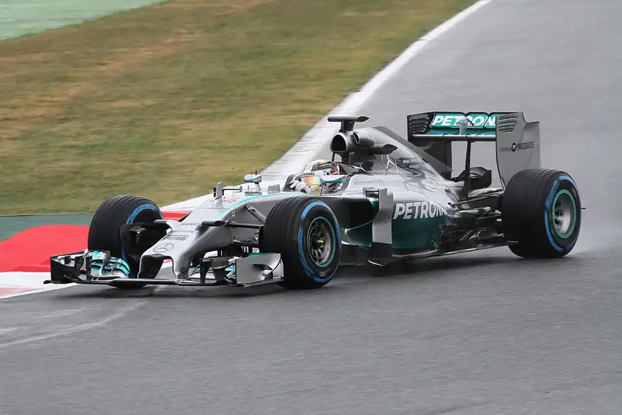 148 | 2014 | Barcelona | Mercedes Benz W05 | Lewis Hamilton | © carsten riede fotografie