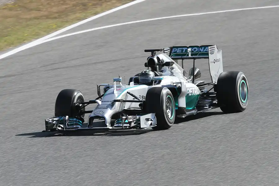 161 | 2014 | Barcelona | Mercedes Benz W05 | Nico Rosberg | © carsten riede fotografie
