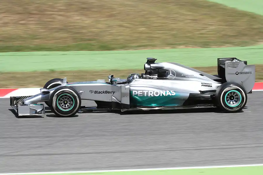 167 | 2014 | Barcelona | Mercedes Benz W05 | Nico Rosberg | © carsten riede fotografie