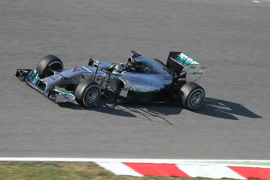 169 | 2014 | Barcelona | Mercedes Benz W05 | Nico Rosberg | © carsten riede fotografie