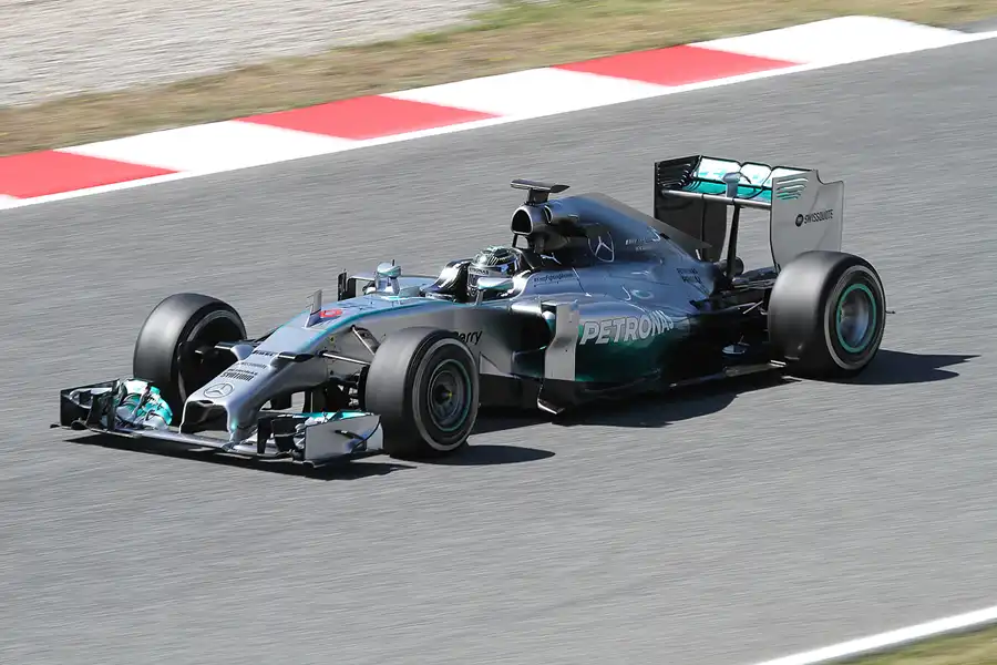 170 | 2014 | Barcelona | Mercedes Benz W05 | Nico Rosberg | © carsten riede fotografie