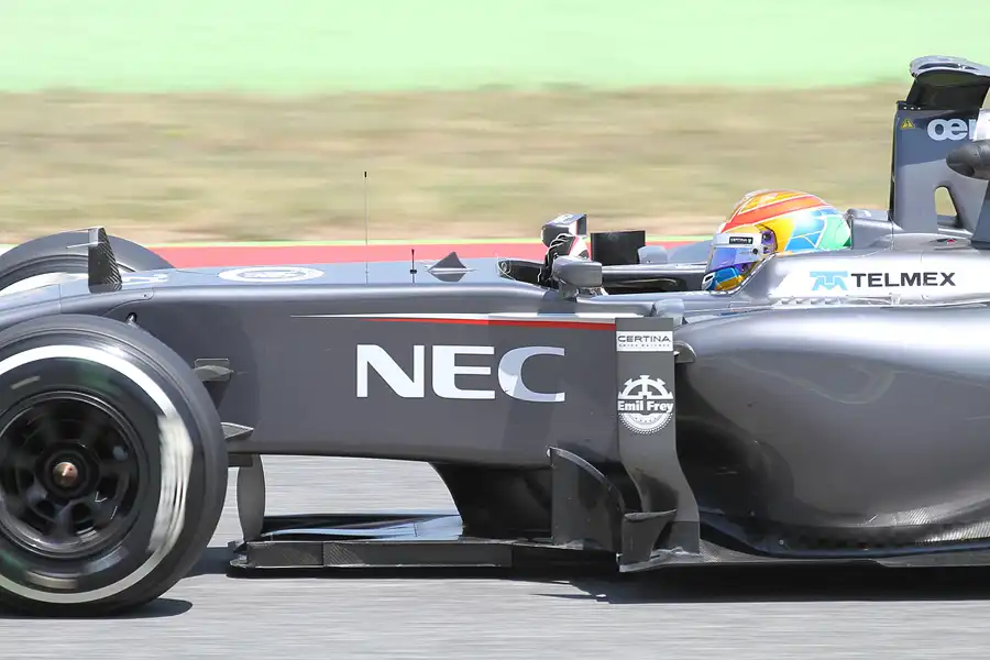 201 | 2014 | Barcelona | Sauber-Ferrari C33 | Esteban Gutierrez | © carsten riede fotografie