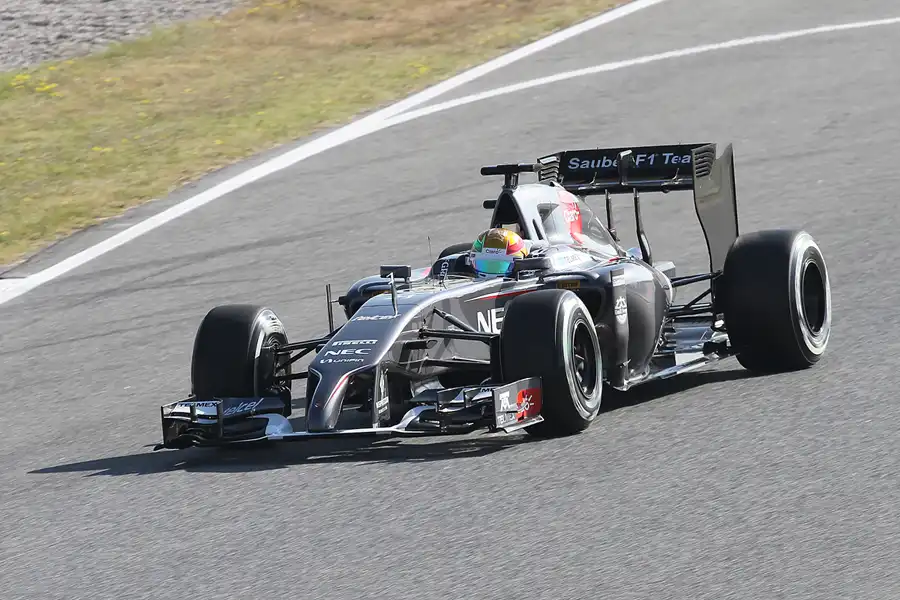 204 | 2014 | Barcelona | Sauber-Ferrari C33 | Esteban Gutierrez | © carsten riede fotografie