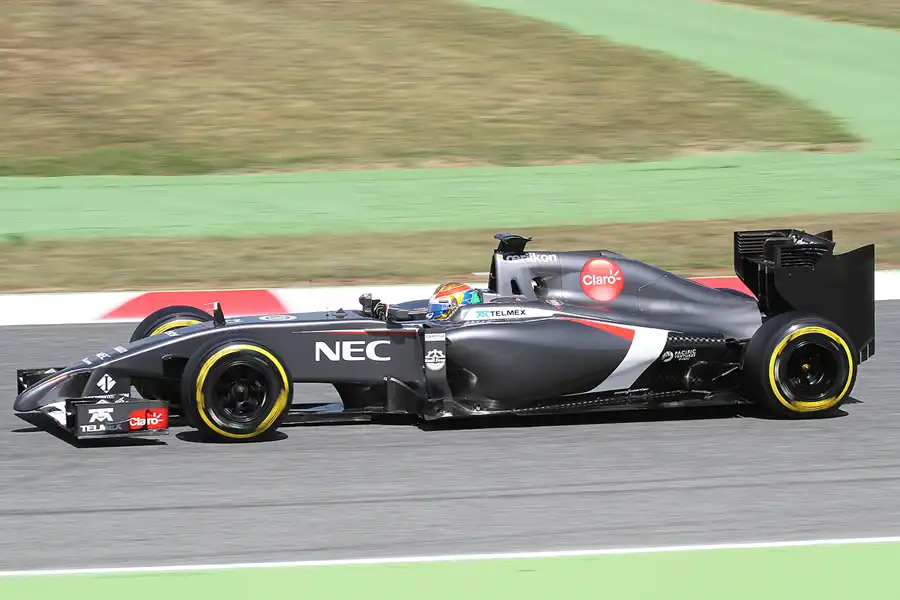 206 | 2014 | Barcelona | Sauber-Ferrari C33 | Esteban Gutierrez | © carsten riede fotografie