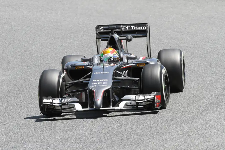 207 | 2014 | Barcelona | Sauber-Ferrari C33 | Esteban Gutierrez | © carsten riede fotografie