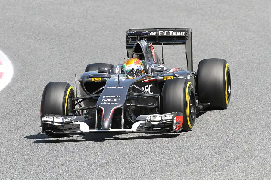 208 | 2014 | Barcelona | Sauber-Ferrari C33 | Esteban Gutierrez | © carsten riede fotografie