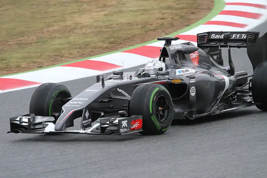 214 | 2014 | Barcelona | Sauber-Ferrari C33 | Giedo Van der Garde | © carsten riede fotografie
