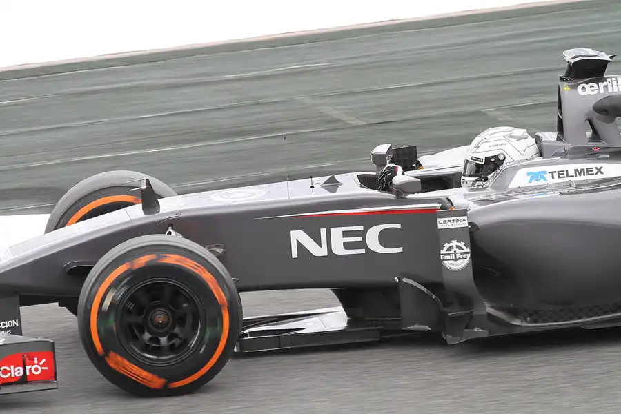 217 | 2014 | Barcelona | Sauber-Ferrari C33 | Giedo Van der Garde | © carsten riede fotografie