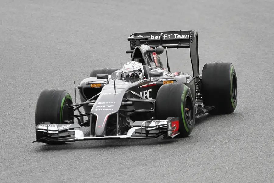 219 | 2014 | Barcelona | Sauber-Ferrari C33 | Giedo Van der Garde | © carsten riede fotografie