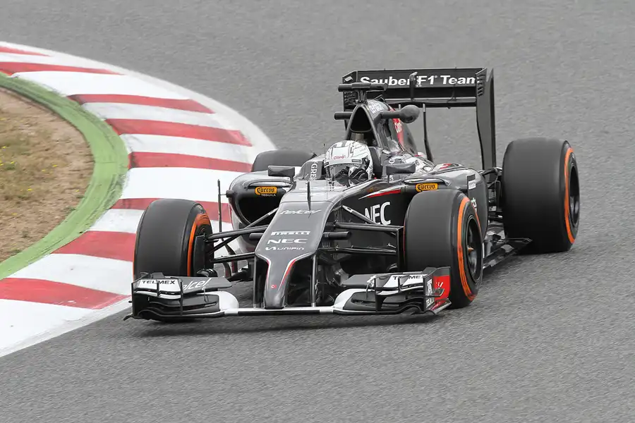 221 | 2014 | Barcelona | Sauber-Ferrari C33 | Giedo Van der Garde | © carsten riede fotografie