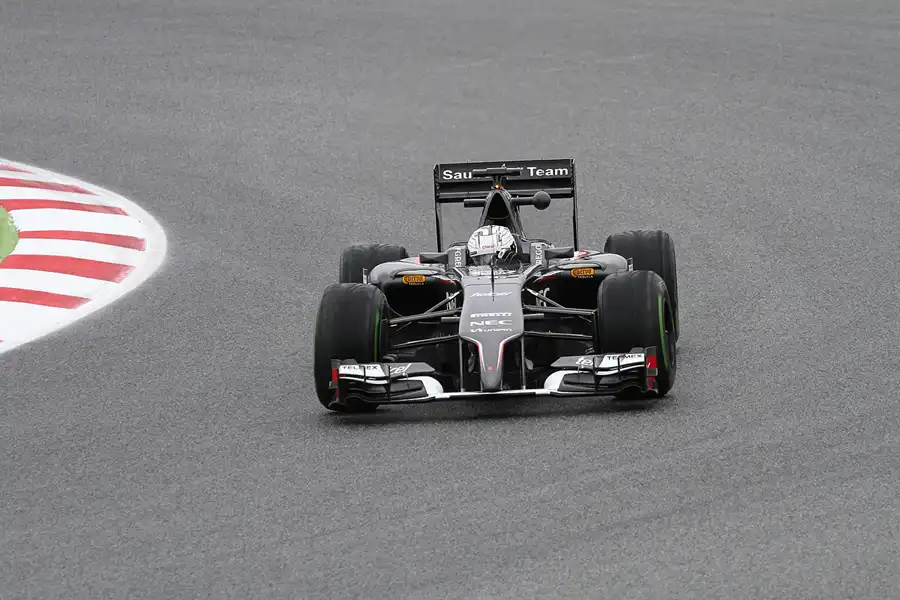 230 | 2014 | Barcelona | Sauber-Ferrari C33 | Giedo Van der Garde | © carsten riede fotografie
