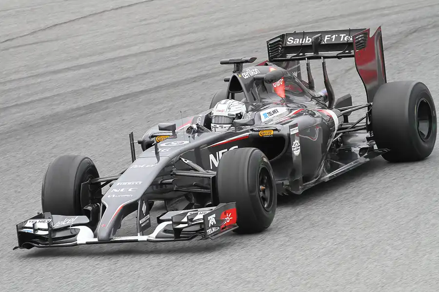 234 | 2014 | Barcelona | Sauber-Ferrari C33 | Giedo Van der Garde | © carsten riede fotografie