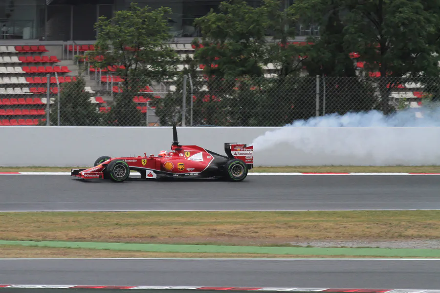 016 | 2014 | Barcelona | Ferrari F14T | Kimi Raikkonen | © carsten riede fotografie