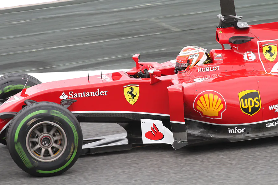 024 | 2014 | Barcelona | Ferrari F14T | Kimi Raikkonen | © carsten riede fotografie
