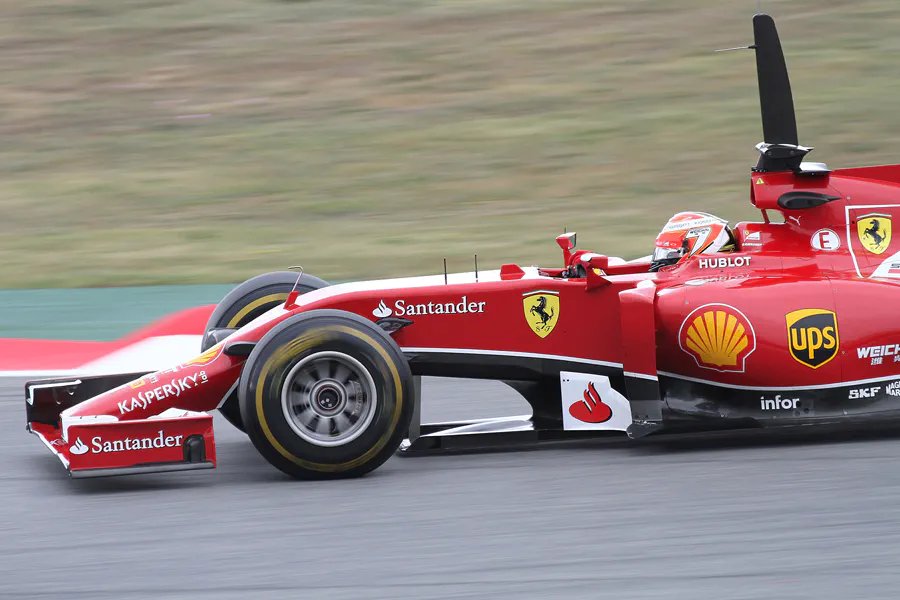 026 | 2014 | Barcelona | Ferrari F14T | Kimi Raikkonen | © carsten riede fotografie