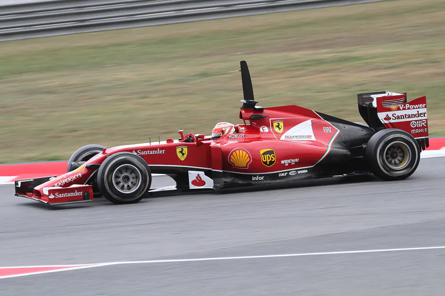 027 | 2014 | Barcelona | Ferrari F14T | Kimi Raikkonen | © carsten riede fotografie