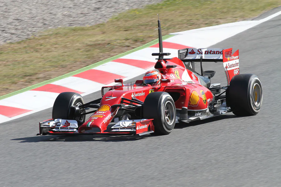 029 | 2014 | Barcelona | Ferrari F14T | Kimi Raikkonen | © carsten riede fotografie