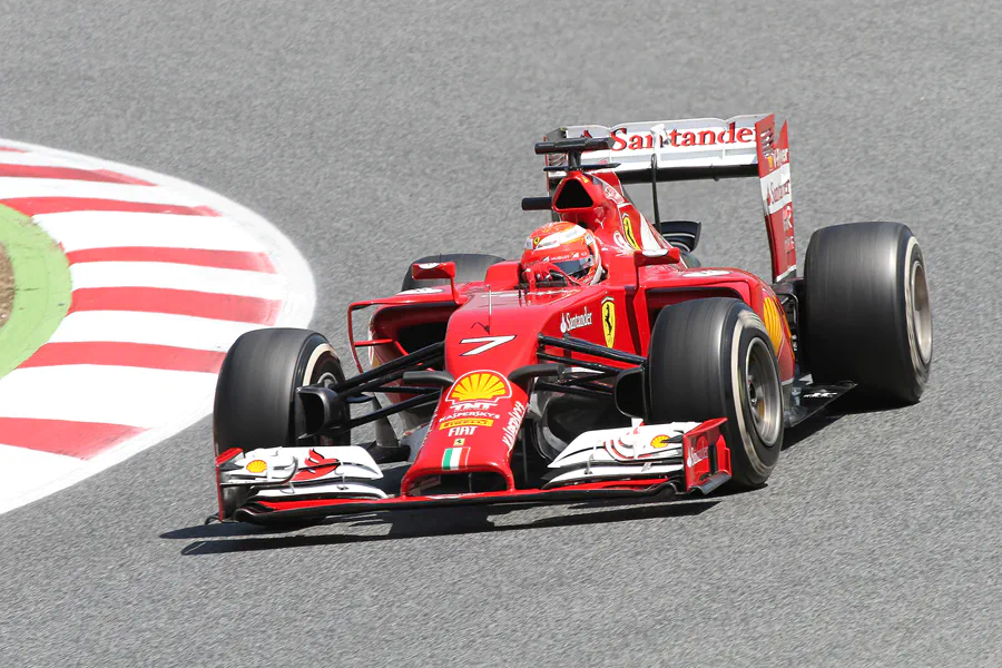 030 | 2014 | Barcelona | Ferrari F14T | Kimi Raikkonen | © carsten riede fotografie