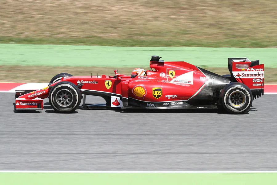 031 | 2014 | Barcelona | Ferrari F14T | Kimi Raikkonen | © carsten riede fotografie
