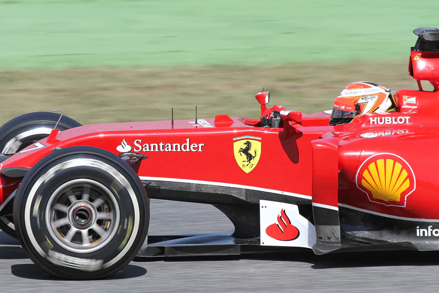034 | 2014 | Barcelona | Ferrari F14T | Kimi Raikkonen | © carsten riede fotografie