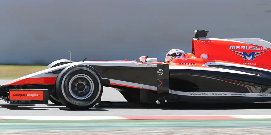 081 | 2014 | Barcelona | Marussia-Ferrari MR03 | Jules Bianchi | © carsten riede fotografie