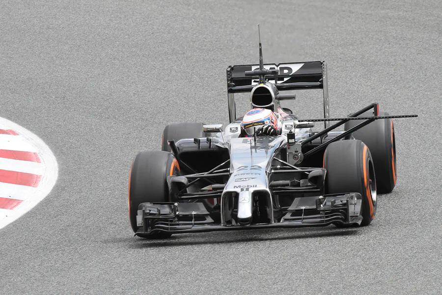 119 | 2014 | Barcelona | McLaren-Mercedes Benz MP4-29 | Jenson Button | © carsten riede fotografie