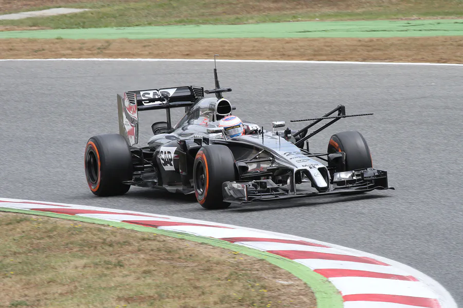 122 | 2014 | Barcelona | McLaren-Mercedes Benz MP4-29 | Jenson Button | © carsten riede fotografie