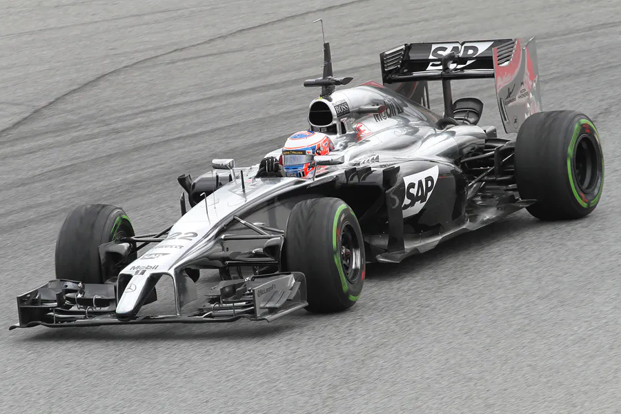 124 | 2014 | Barcelona | McLaren-Mercedes Benz MP4-29 | Jenson Button | © carsten riede fotografie